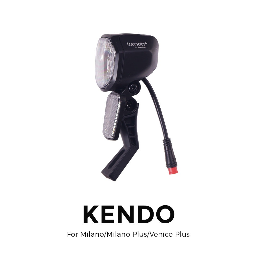 kendo fahrradbeleuchtung Milano/Milano Plus/Venice Plus Front light KENDO